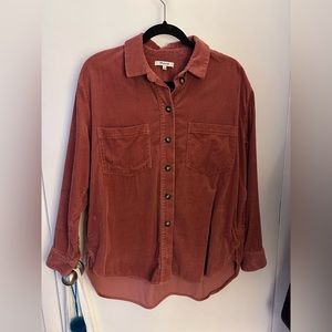 Madewell Corduroy Button Down